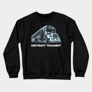 Detroit Transit Crewneck Sweatshirt